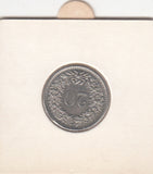 S30-ZWI-0363 Switzerland 20 Rappen XF 1981 KM# 29a