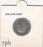 S30-ZWI-0364 Switzerland 20 Rappen XF 1982 KM# 29a
