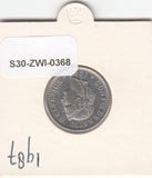 S30-ZWI-0368 Switzerland 20 Rappen XF 1987 KM# 29a