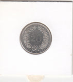 S30-ZWI-0376 Switzerland 20 Rappen XF 1995 KM# 29a
