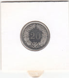 S30-ZWI-0386 Switzerland 20 Rappen UNC 2007 KM# 29a
