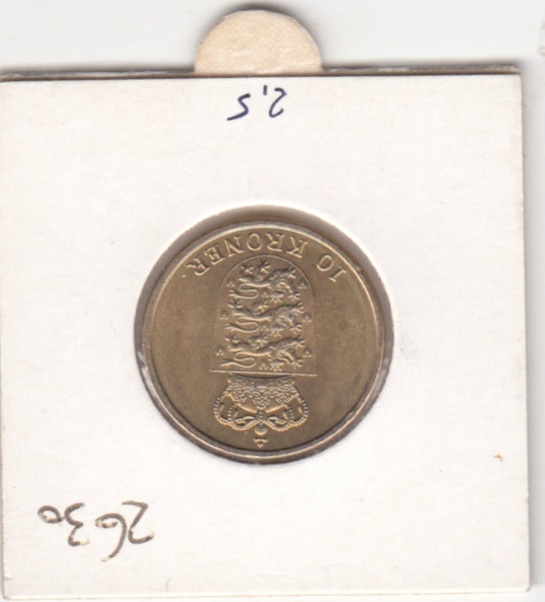 S30-ZWI-0396 Denmark 10 Kroner UNC 2011 KM943