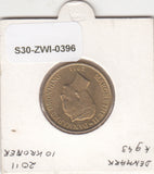 S30-ZWI-0396 Denmark 10 Kroner UNC 2011 KM943