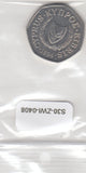 S30-ZWI-0408 Cyprus 50 Cents UNC 1994 KM66  Abduction of Europa