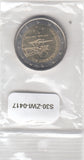 S30-ZWI-0417-M07 Portugal 2 Euro UNC 2022 KM930  Crossing of the South Atlantic by plane