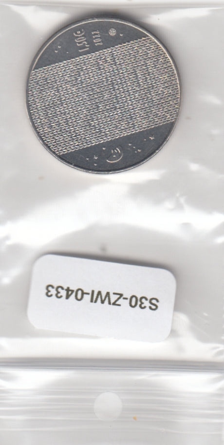 S30-ZWI-0433 Lithuania 1 1/2 Euro UNC 2022 KM273  Zuikis Puikis