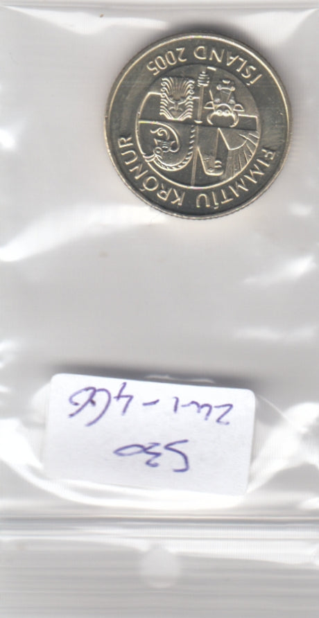 S30-ZWI-0466-M04 Iceland 50 Kronur UNC 2005 KM31