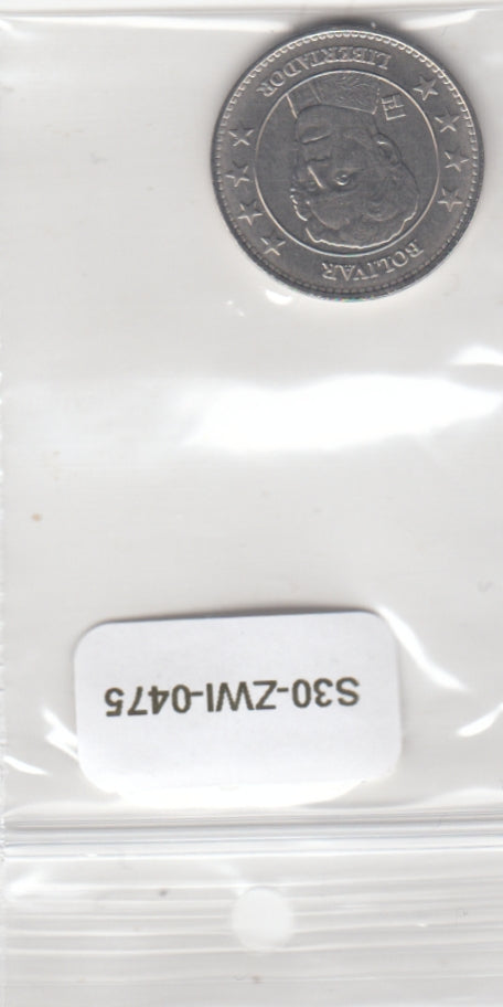 S30-ZWI-0475 Venezuela 25 Centimos UNC 2021 Y109