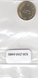 S30-ZWI-0480-M08 Latvia 5 Santimi UNC 2009 KM16