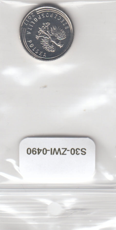 S30-ZWI-0490 Poland 20 Groszy UNC 2017 Y972