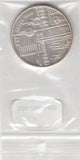 S30-ZWI-0495 Germany-DDR 10 Mark UNC 1974 KM51  25th anniversary of the GDR Zilver