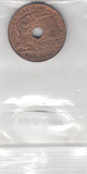 S30-ZWI-0506 French Indochina 1 Cent VF+ 1914 KM12