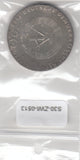 S30-ZWI-0513 Germany-DDR 20 Mark XF   1968 KM21  Karl Marx  zilver