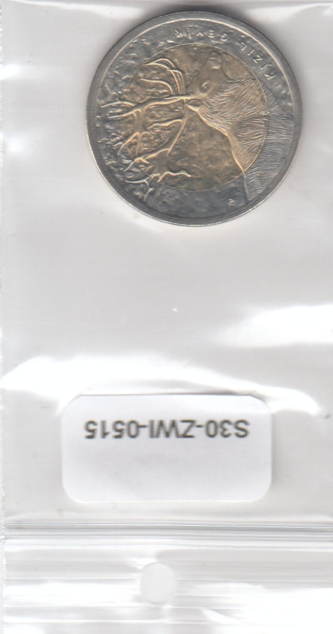 S30-ZWI-0515-M01 Turkey Red Deer UNC 2012 KM1283