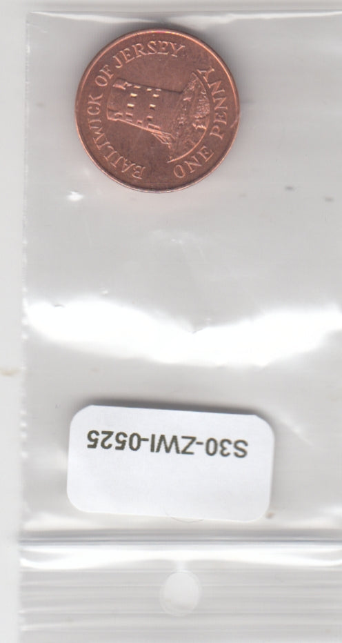 S30-ZWI-0526 Jersey 1 Penny UNC 2016 KM103