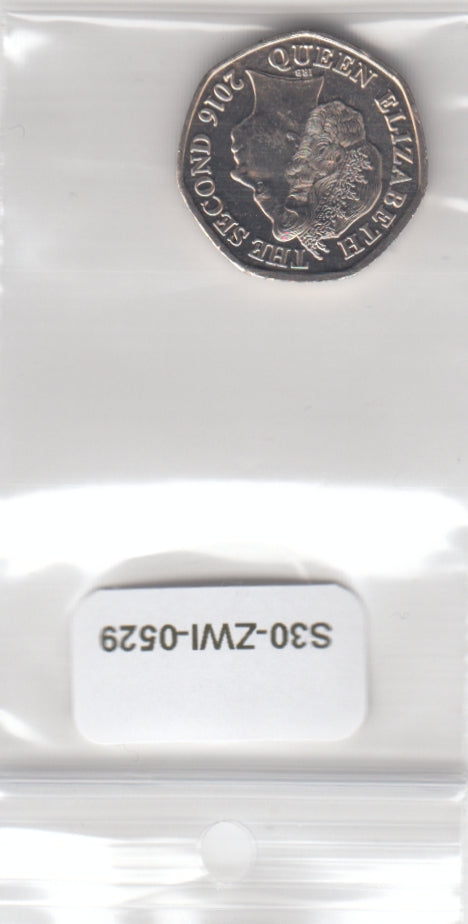 S30-ZWI-0529 Jersey 20 Pence UNC 2016 KM107
