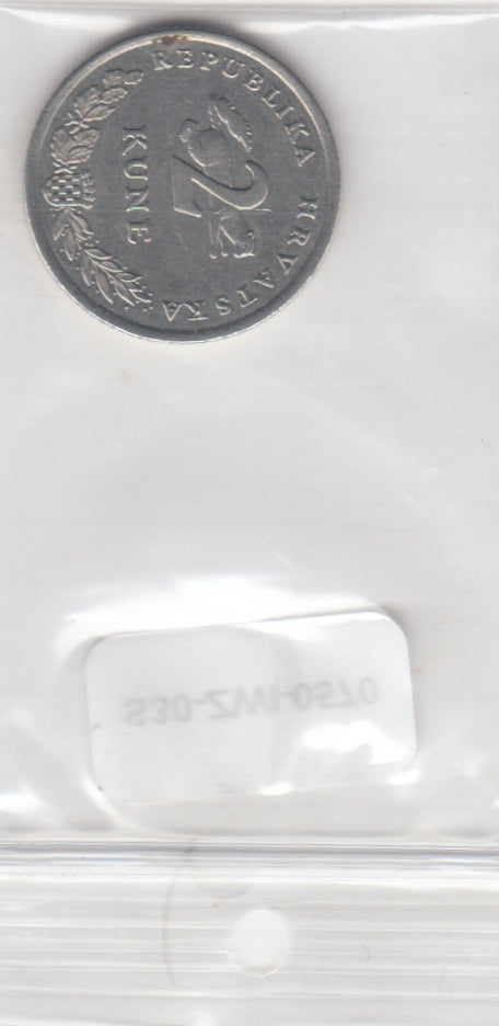 S30-ZWI-0570 Croatia 2 Kune VF/XF 2011 KM10