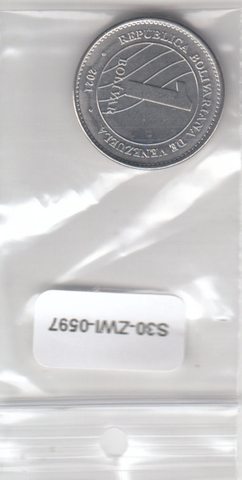 S30-ZWI-0597 Venezuela 50 Centimos UNC 2021 Y110