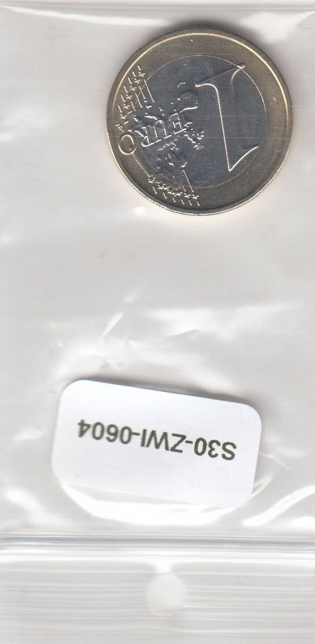 S30-ZWI-0604 Latvia 1 Euro UNC 2014 KM156
