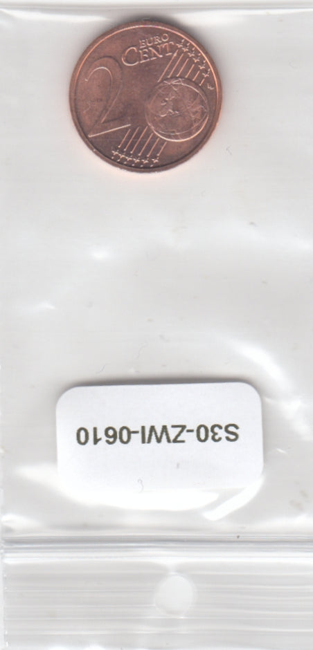 S30-ZWI-0610 Latvia 2 Cent UNC 2014 KM151