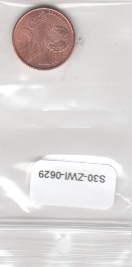 S30-ZWI-0629 France 2 Cent UNC 2022 KM521
