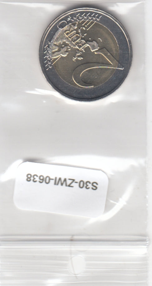 S30-ZWI-0638 Lithuania 2 Euros UNC 2015 KM212
