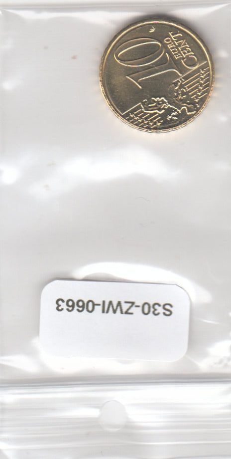 S30-ZWI-0663 Austria 10 Cent UNC 2022 KM3139