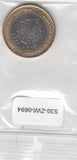 S30-ZWI-0694 Turkey 1 Lira UNC 2010 KM1244
