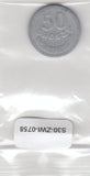 S30-ZWI-0758 Poland 50 Groszy FI 1949 Y44A