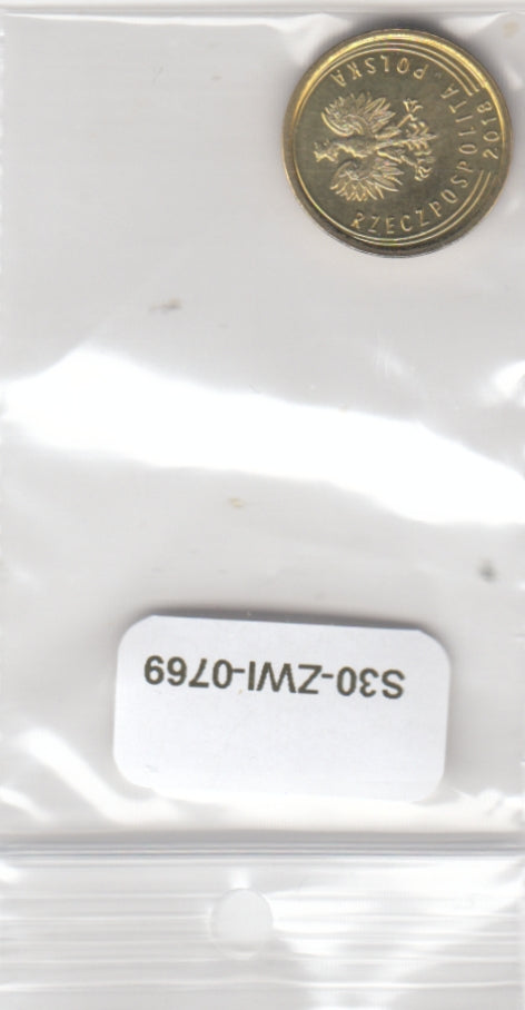 S30-ZWI-0769 Poland 2 Grosze UNC 2018 Y924