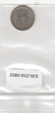 S30-ZWI-0802 Sweden 25 ore FI/VF 1953 KM824  Zilver