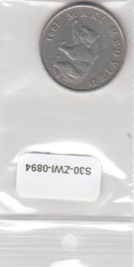 S30-ZWI-0894 Croatia 5 Kuna VF 1993 KM11