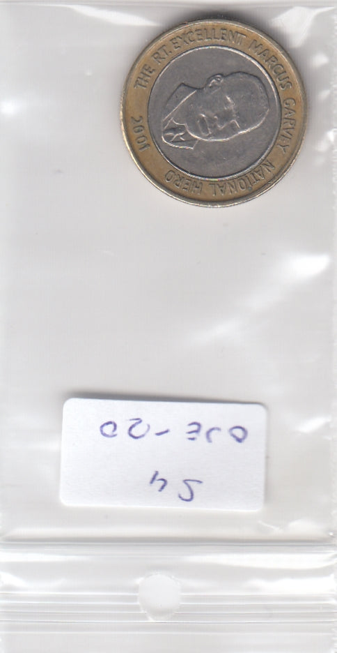 S4-OVE-0020 Jamaica 20 dollar 2001  VF KM182
