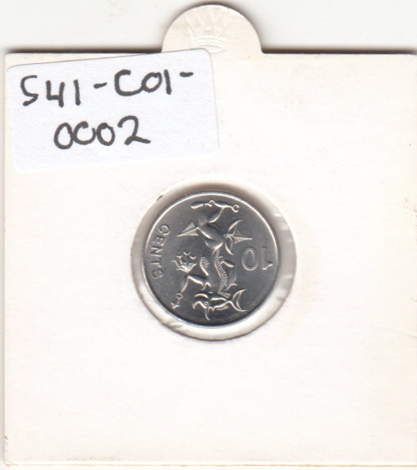 S41-C01-0002 Solomon Islands 10 Cents UNC 2012 KM#235