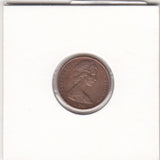 S41-C01-0013 New Zealand 1 Cent XF 1975 KM#31.1