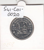 S41-C01-0020 Mauritius 1 Rupee UNC 2020 KM#55a