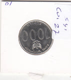 S41-C01-0027 Indonesia 1000 Rupiah AU 2010 KM#70