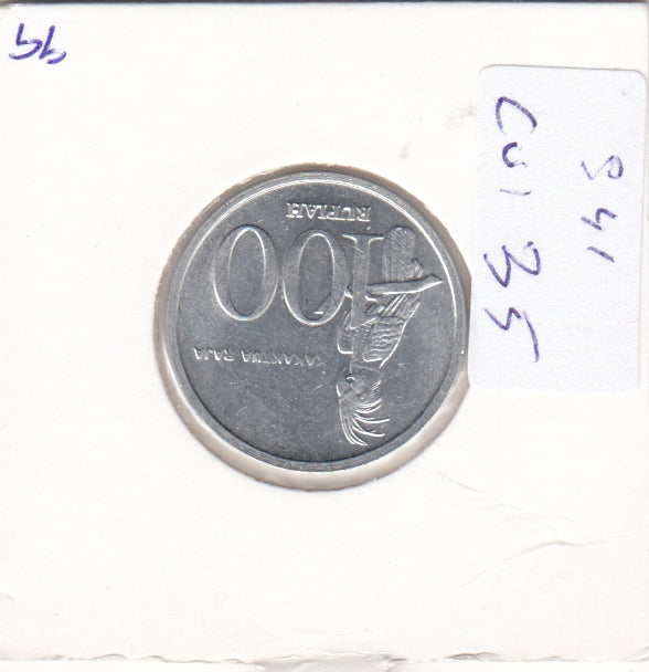 S41-C01-0035 Indonesia 100 Rupiah UNC 1999 KM#61