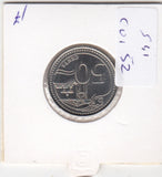 S41-C01-0052 Singapore 50 Cents UNC 2017 KM#348