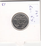 S41-C01-0055 Singapore 20 Cents UNC 2013 KM#347