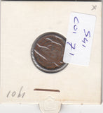 S41-C01-0071 Straits Settlements 1/4 Cent F 1901 KM#14