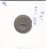 S41-C01-0120 Malaysia 10 Sen VF 1998 KM#51