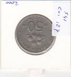 S41-C01-0127 Malaysia 50 Sen XF 2000 KM#53
