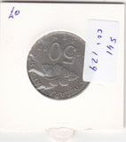 S41-C01-0129 Malaysia 50 Sen XF 2007 KM#53
