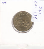 S41-C01-0135 Malaysia 50 Sen XF 2014 KM#204