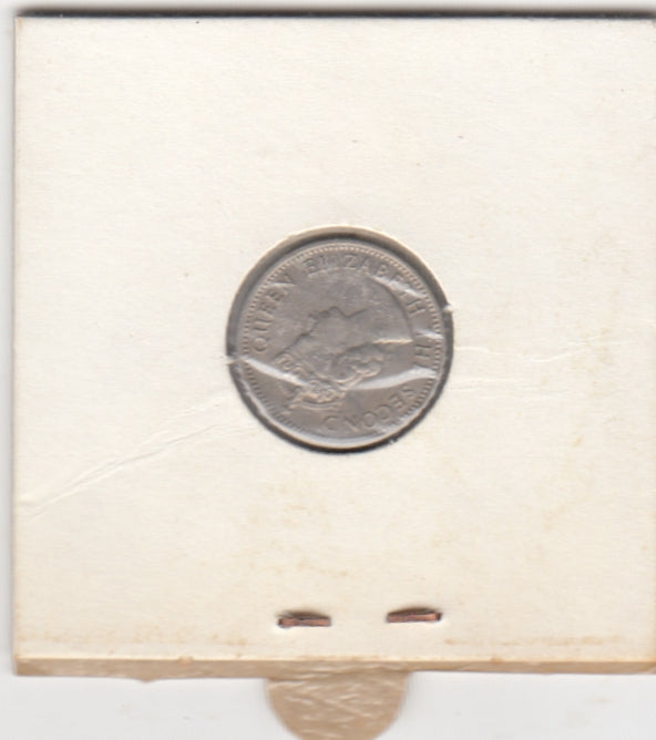 S41-C01-0159 Malaya & British Borneo 5 Cents VF 1958 KM#1