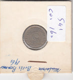 S41-C01-0160 Malaya & British Borneo 5 Cents VF 1961 KM#1