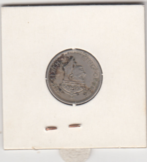 S41-C01-0161 Malaya 10 Cents VF 1948 KM#4