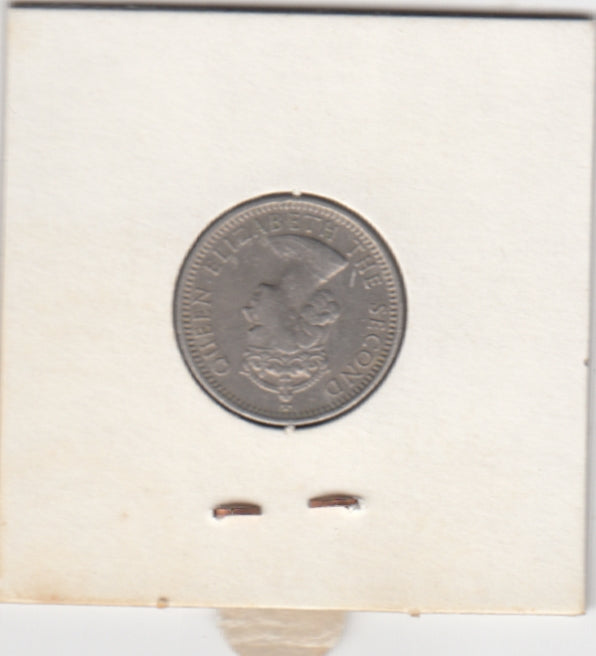 S41-C01-0165 Malaya & British Borneo 10 Cents VF 1957 KM#2