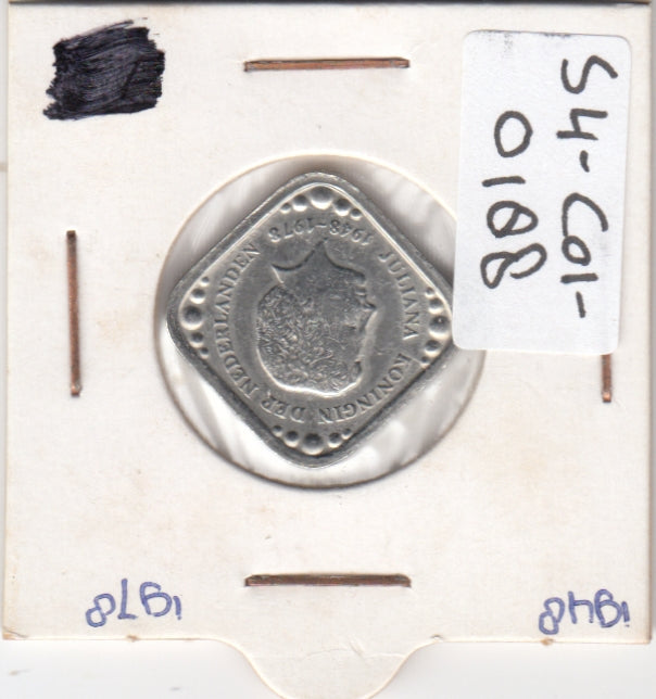 S41-C01-0188 Netherlands-Token 5 Cents XF  KM#6